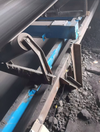 Install a new belt scale on the existing conveyor